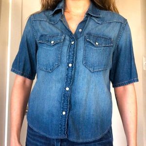 Gap 1969 Vintage Style Chambray Shirt
